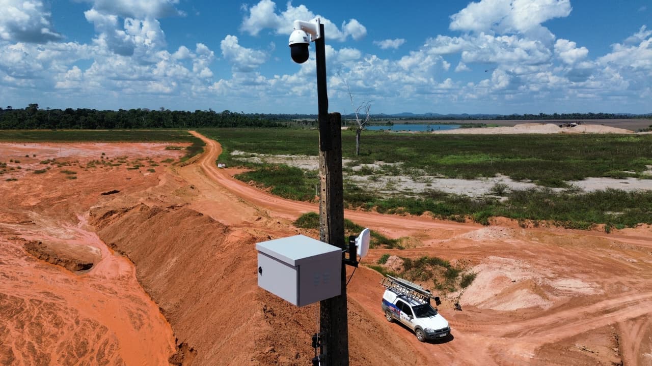 Mineração — Speed Dome 25x com IA — foto 1