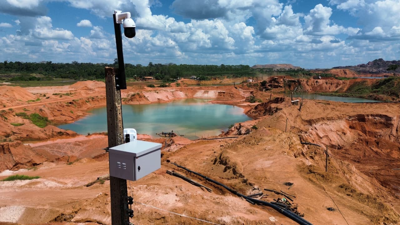 Mineração — Speed Dome 25x com IA — foto 2