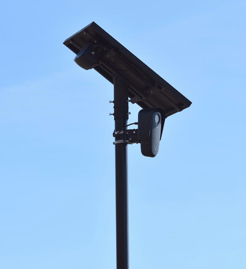 Kit de Vídeo Monitoramento Offgrid
